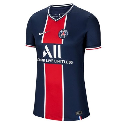 Camiseta Paris Saint Germain Replica Primera Ropa Mujer 2020/21